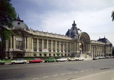 View of the Facade of the Petit-Palais, Built in 1900 by Charles Louis Girault